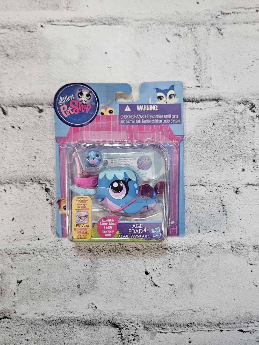 Hasbro Littlest Pet Shop LPS 3233 3234 Whale Pet Pairs Sealed 2012